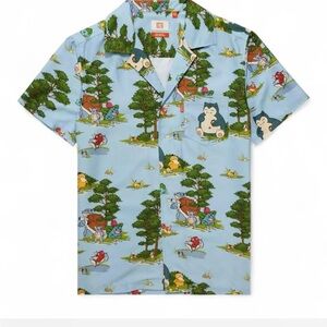 pokémon button up